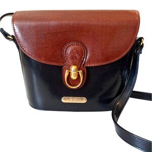 Vintage Polo Ralph Lauren horse saddle leather handbag crossbody Women Medium